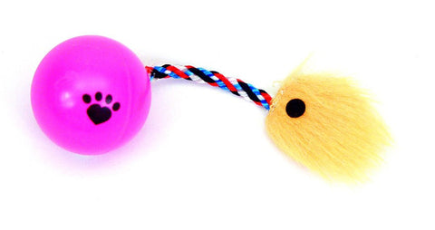 Rascals Ball with Tail Cat Toy