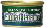 Ocean Fish Natural Balance Canned Cat Formula