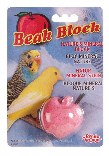 Living World Mineral Block for parakeets - Apple design