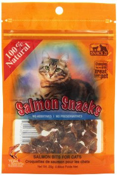 Snack 21 Salmon Snacks for Cats