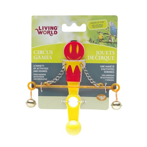 Living World Circus Toy Balance for Birds, 2 colours available