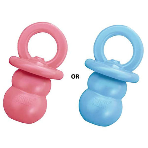 Puppy Kong Pacifier Binkie; Available in 2 sizes