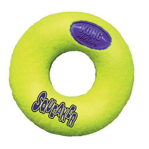 Kong AirDog Squeaker Donut; available in small and medium