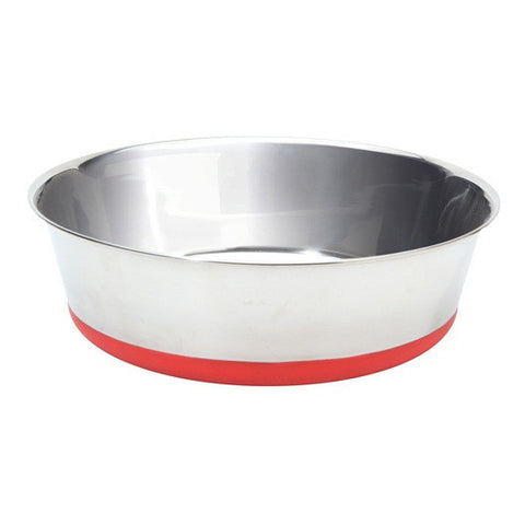 XXLarge Dogit Design Home Stainless Steel Dish with Silicone Bottom