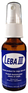 Leba III Dental Care - Dental Spray with Dropper - 1 oz