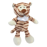 Knight Pet Crinkle Tiger Plush Toys for Small Dogs