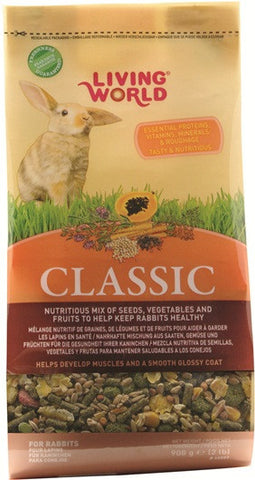 Living World Classic Rabbit Food - 908 g (2 lb)