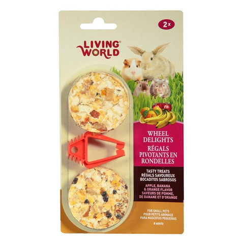Living World Wheel Delights; Available in 4 different flavours