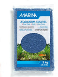 Marina Blue Decorative Aquarium Gravel - 2 kg (4.4 lb)