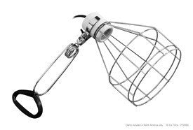 Exo Terra Porcelain Wire Clamp-Lamp, 2 sizes available