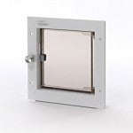 Small White Frame Performance Pet Doors