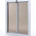 XLarge White Frame Plexidor Performance Pet Doors