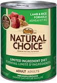 Nutro Natural Choice Adult Lamb and Rice Formula Canned