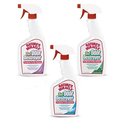 Nature's Miracle 3 in 1 Odor Destroyer; 3 styles available