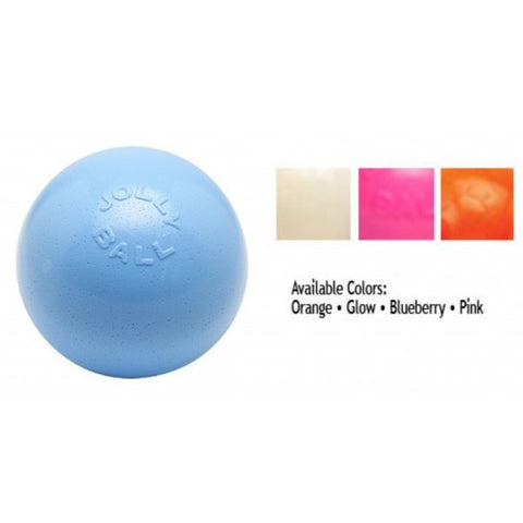 Jolly Pets Jolly Ball Bounce N Play 4.5"; available in various colours.