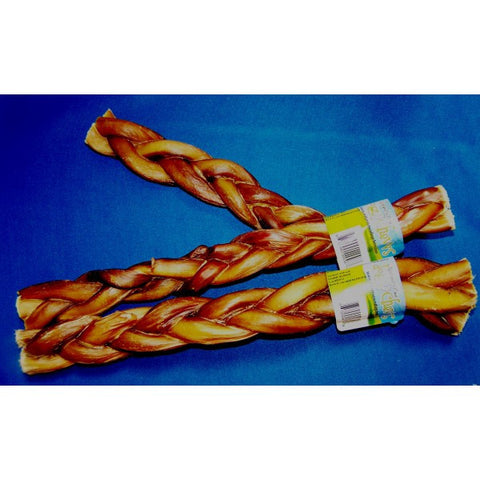 Nature's Own Dog Chews-Braided 12' Bully Stick