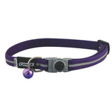 Purple Rogz Alley Cat Breakaway Collar