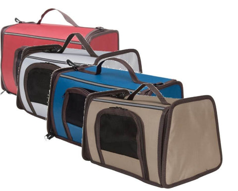 Super Pet Come Along Carrier; available in 2 sizes, varying colours.