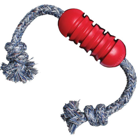 Kong Dental Toy with Rope; available in small and medium