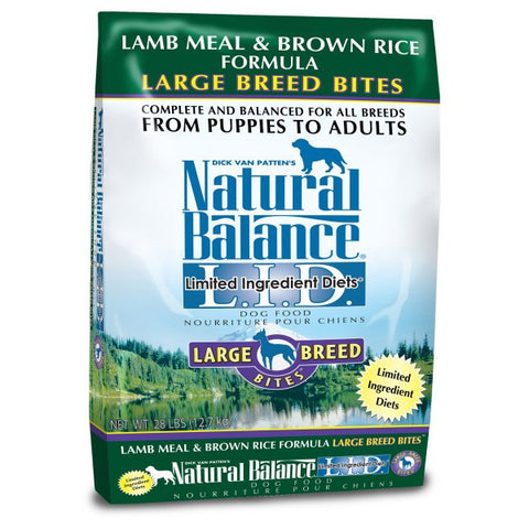 Natural Balance Dog Food, Lamb and Brown Rice Large Breed