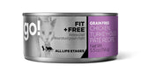 Chicken, Turkey, Duck Pate G0! FIT + FREE Grain Free Canned Cat Food