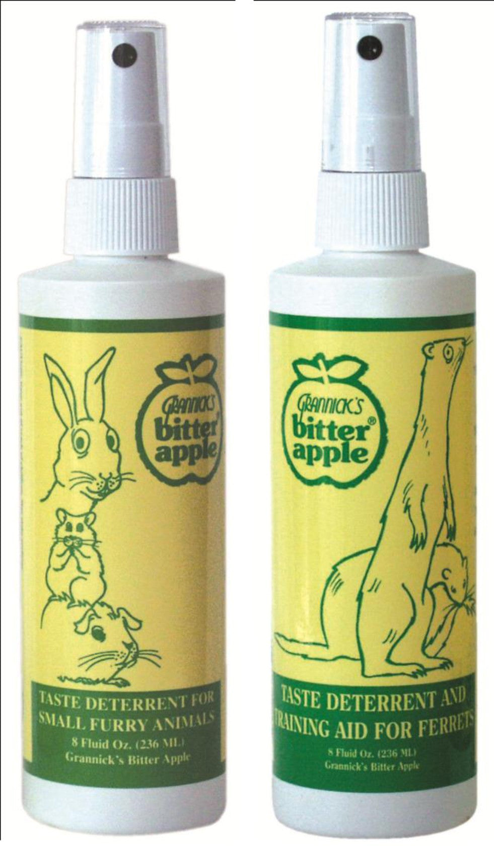 Grannick s Bitter Apple Taste Deterrent Spray available for ferrets a