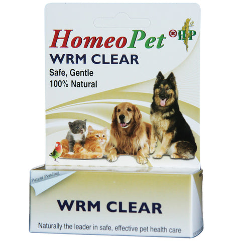 HomeoPet WRM Clear 15 ML