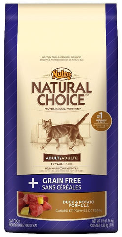 Nutro Natural Choice Grain Free Adult Cat Food Duck