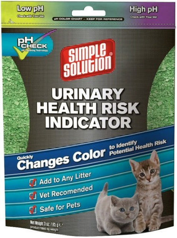 Simple Solution Urinary Health Risk Indicator for Cats