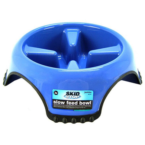 JW Pet Skidstop Slow Feed Bowl; available in 3 sizes.