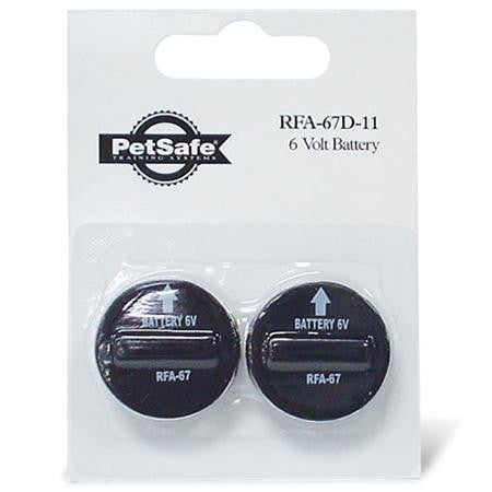 PetSafe Lithium Battery Module 6 Volt, 2 pack.