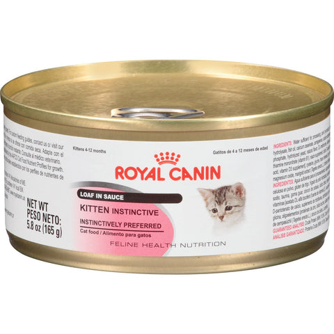 Royal Canin Kitten Instinctive Loaf Canned Food 5.8 oz