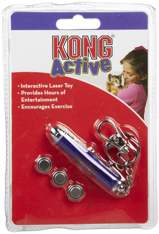 Classic Purple Kong Active Laser Toy for Cats