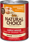 Nutro Natural Choice Large Breed Senior Chicken and Rice Formula Canned