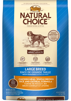 Nutro Natural Choice Large Breed Weight Management Adult Dog, 13.6 kg.