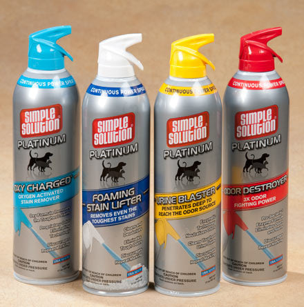 Simple Solution Platinum Continuous Power Spray Cleaner; 4 styles available