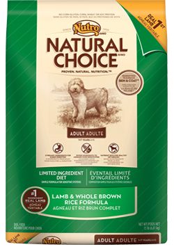 Nutro Natural Choice Lamb & Rice Adult - 3 sizes available