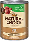 Nutro Natural Choice Adult Lite Lamb and Rice Formula Canned