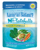 Indoo Mackerel Natural Balance Platefulls Soft Cat Food Pouches