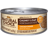 Chicken Nutro Natural Choice Adult Chunky Loaf Canned Cat food