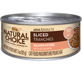 Salmon Nutro Natural Choice Adult Sliced Cat Can Food