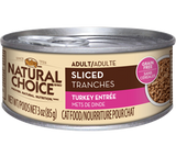 Turkey Nutro Natural Choice Adult Sliced Cat Can Food