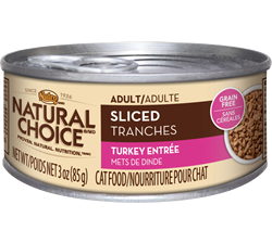 Turkey Nutro Natural Choice Adult Sliced Cat Can Food