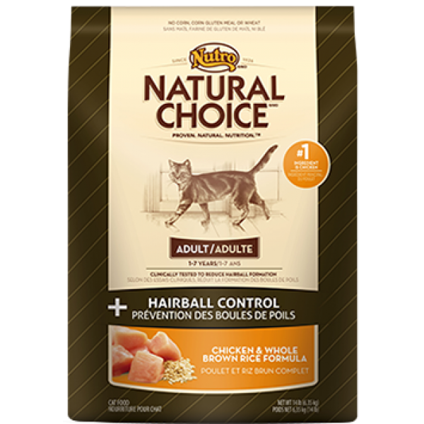 Nutro Natural Choice Adult Hairball Control bold custom projects