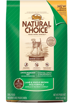 Nutro Natural Choice Lamb and Rice Senior Formula