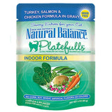 Indoor Turkey & Salmon Natural Balance Platefulls Soft Cat Food Pouches