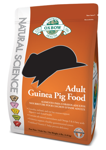 Oxbow Natural Science Adult Guinea Pig Food 4lb