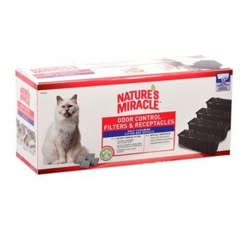 Nature's Miracle Litter Box Filters & Receptacles Combo