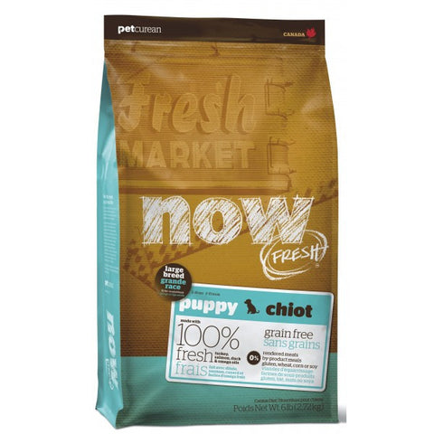 NOW FRESH Grain Free Large Breed Puppy Food, 25lb