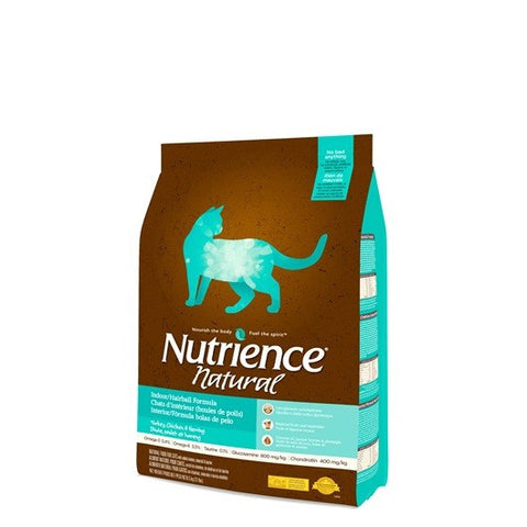 Nutrience Natural Indoor Hairball Adult Dry Cat Food